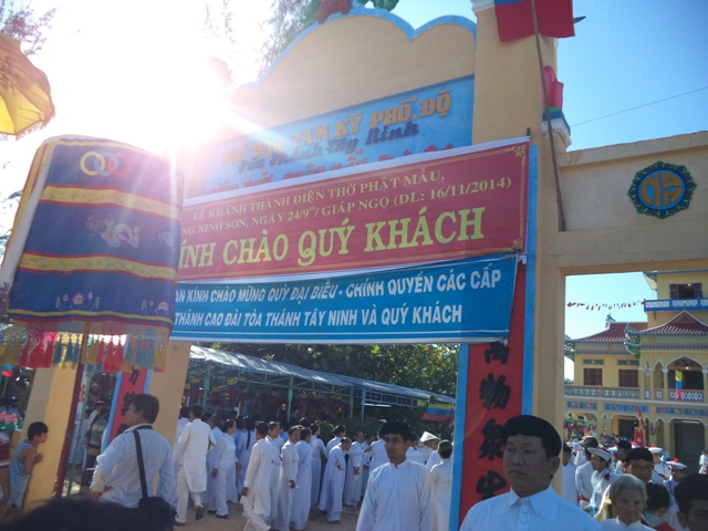 Tay Ninh province: Ninh Son Caodai parish inaugurates new Mother Buddha worshipping temple